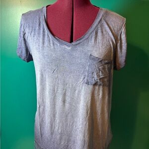 Cable & Gauge Blue Relaxed Short Sleeve Tee